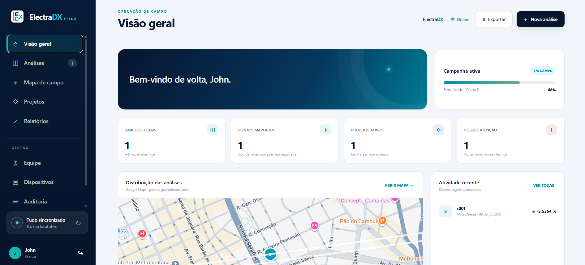 Tela inicial da Web EDX